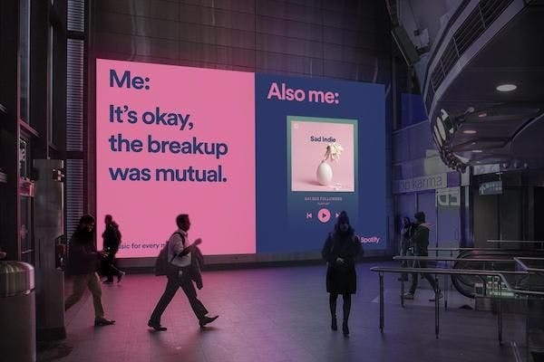 Spotify — Spotify’s second time lucky OOH ad