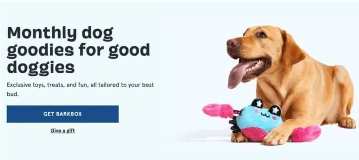 Barkbox — Barkbox’s 6-word banger